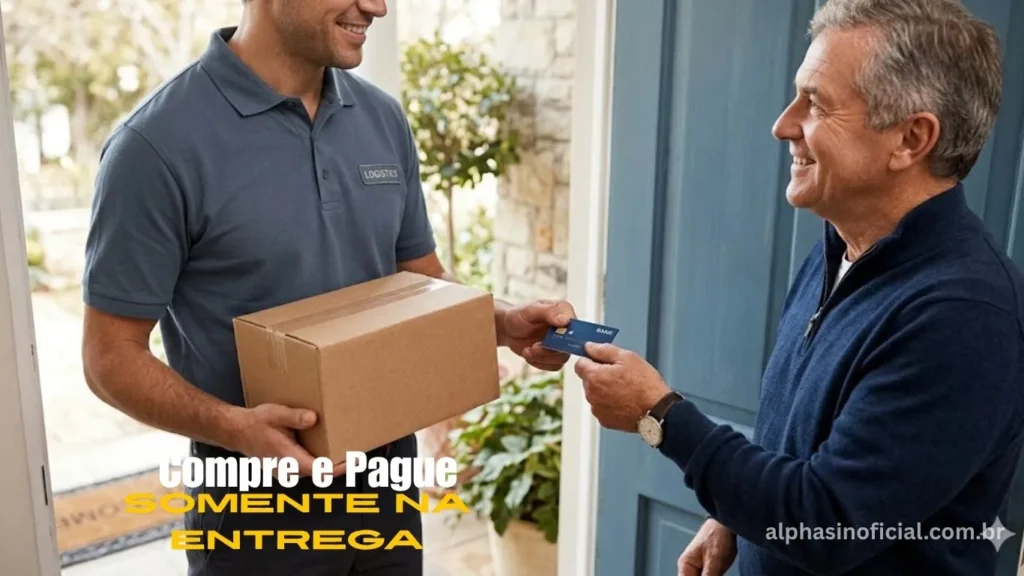 Pagamento na Entrega Alphasin Confiável Seguro