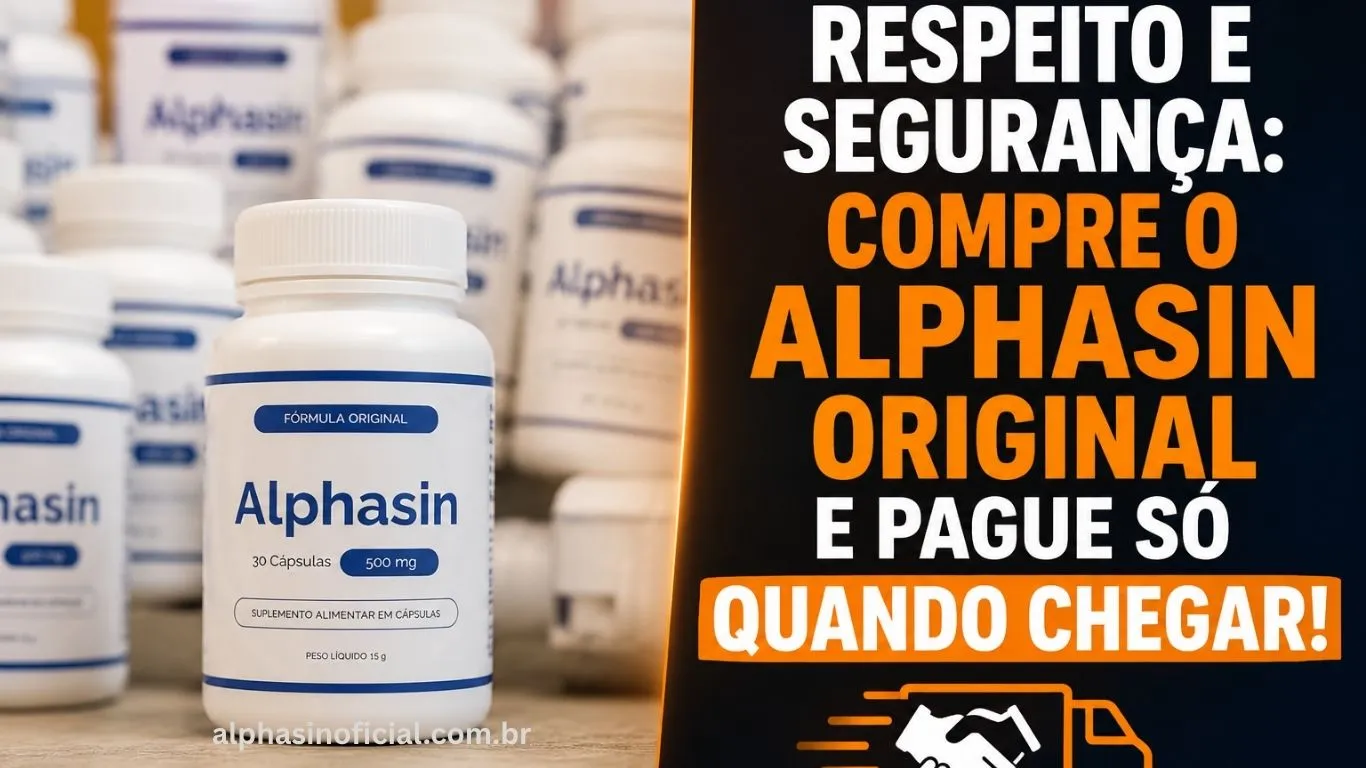 Alphasin Pagamento na Entrega Compra Segura Original.
